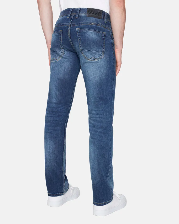 5 Pocket Jeans Indigo Dark Blast Wash