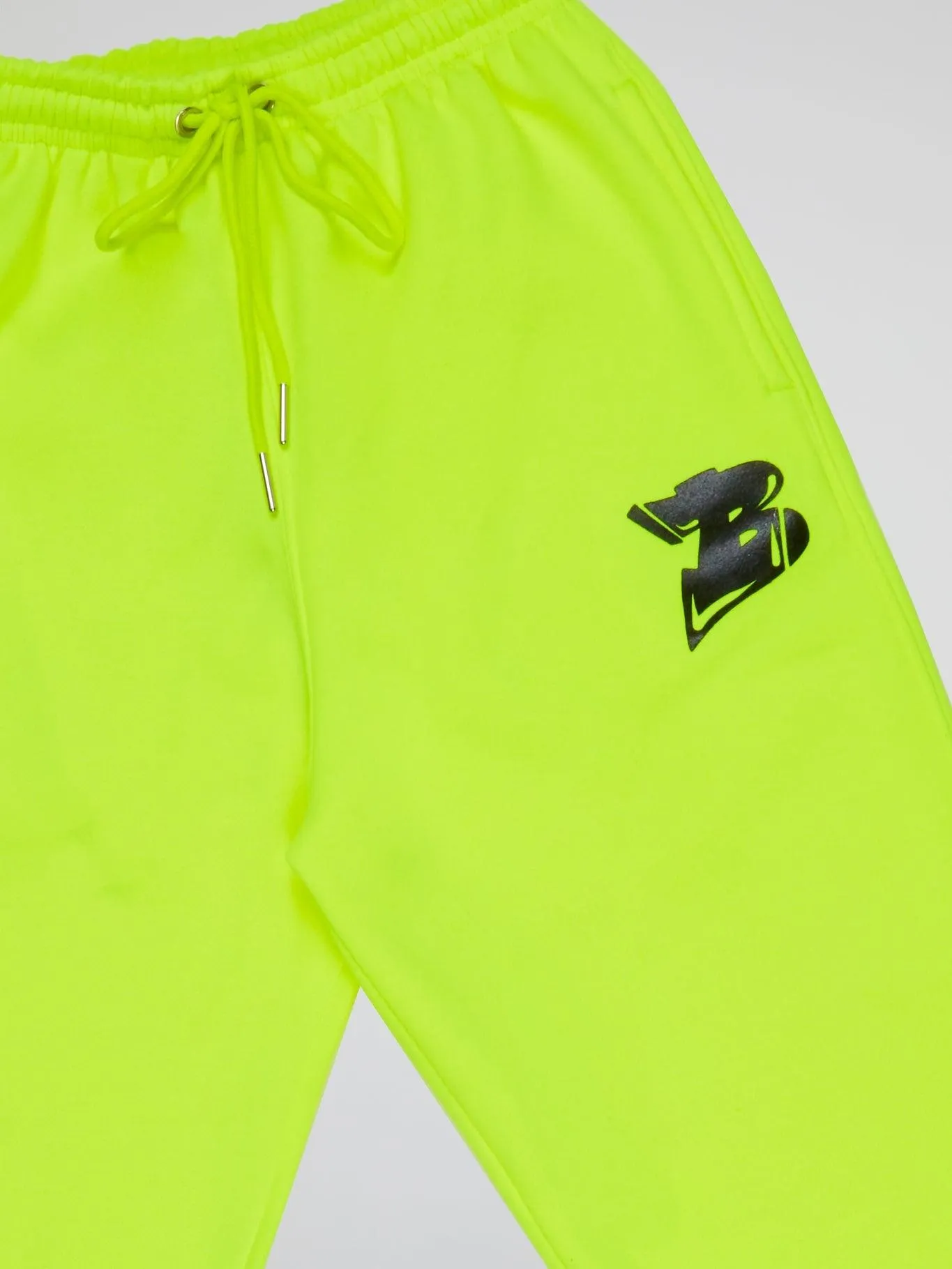 Bhype Society - Neon Yellow Pants Bhype Logo Essentials