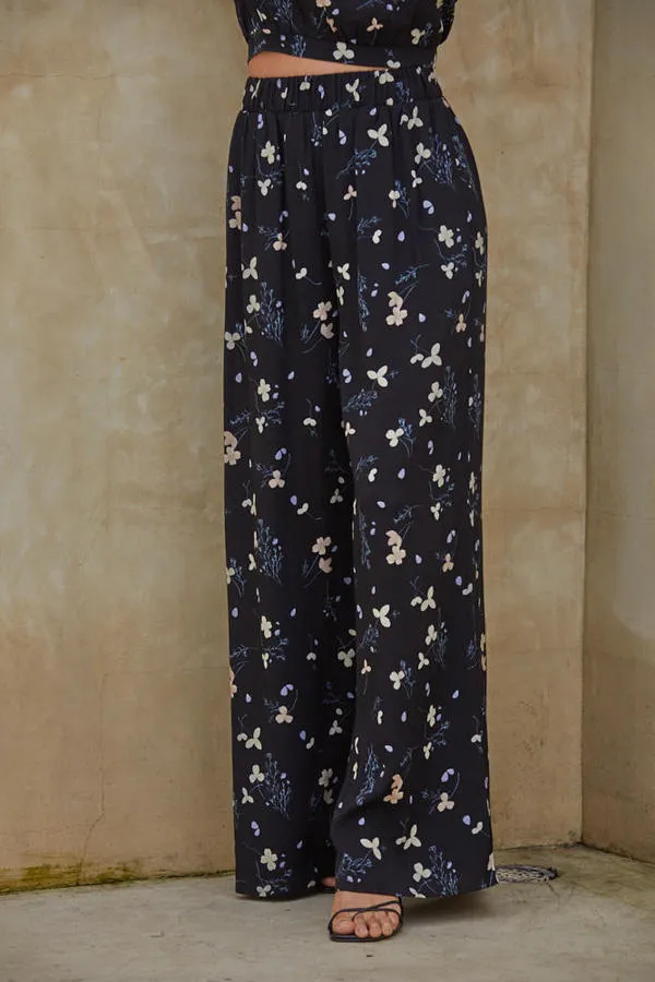 By Together Midnight Floral Pant