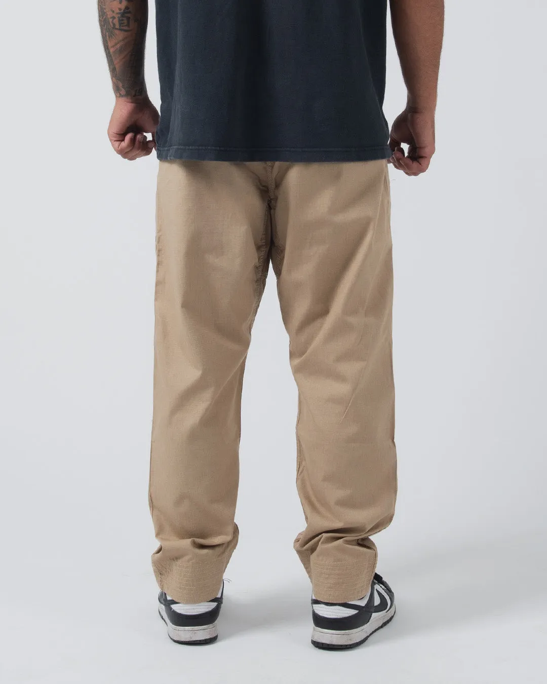 Casual Rip Stop Gi Pant - Khaki