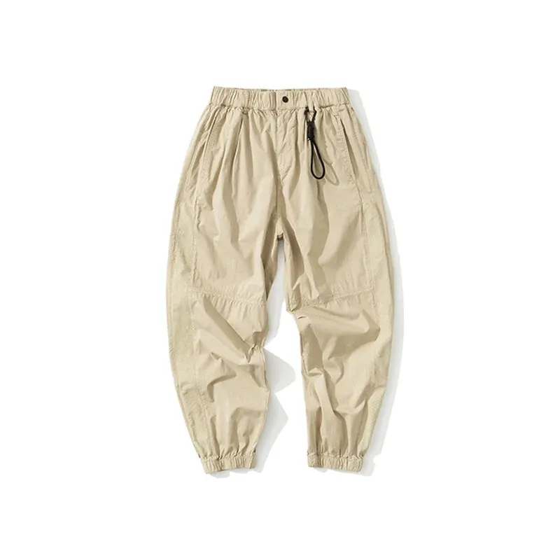 Casual Thin Cargo Pants with Japanese Streetwear Style