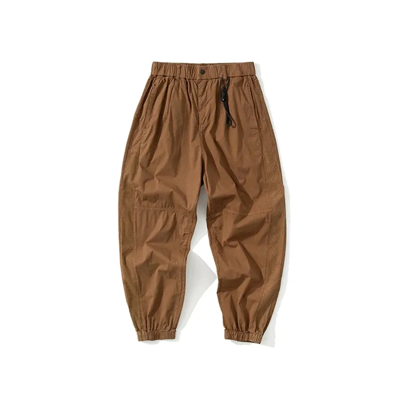 Casual Thin Cargo Pants with Japanese Streetwear Style