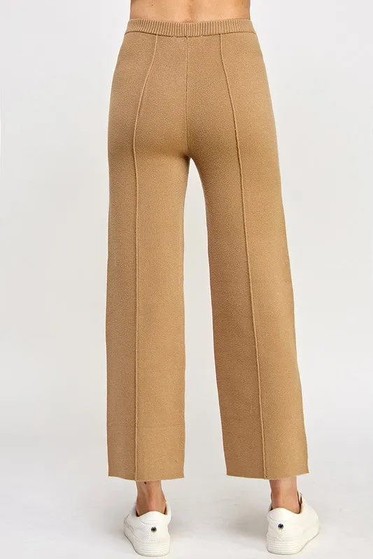 Dana Pin Tuck Knit Pants