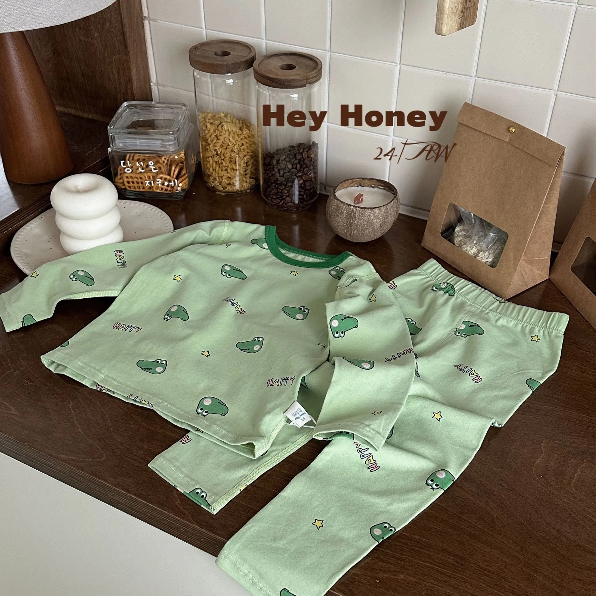 DXJ Kids Printed Home-wear Set