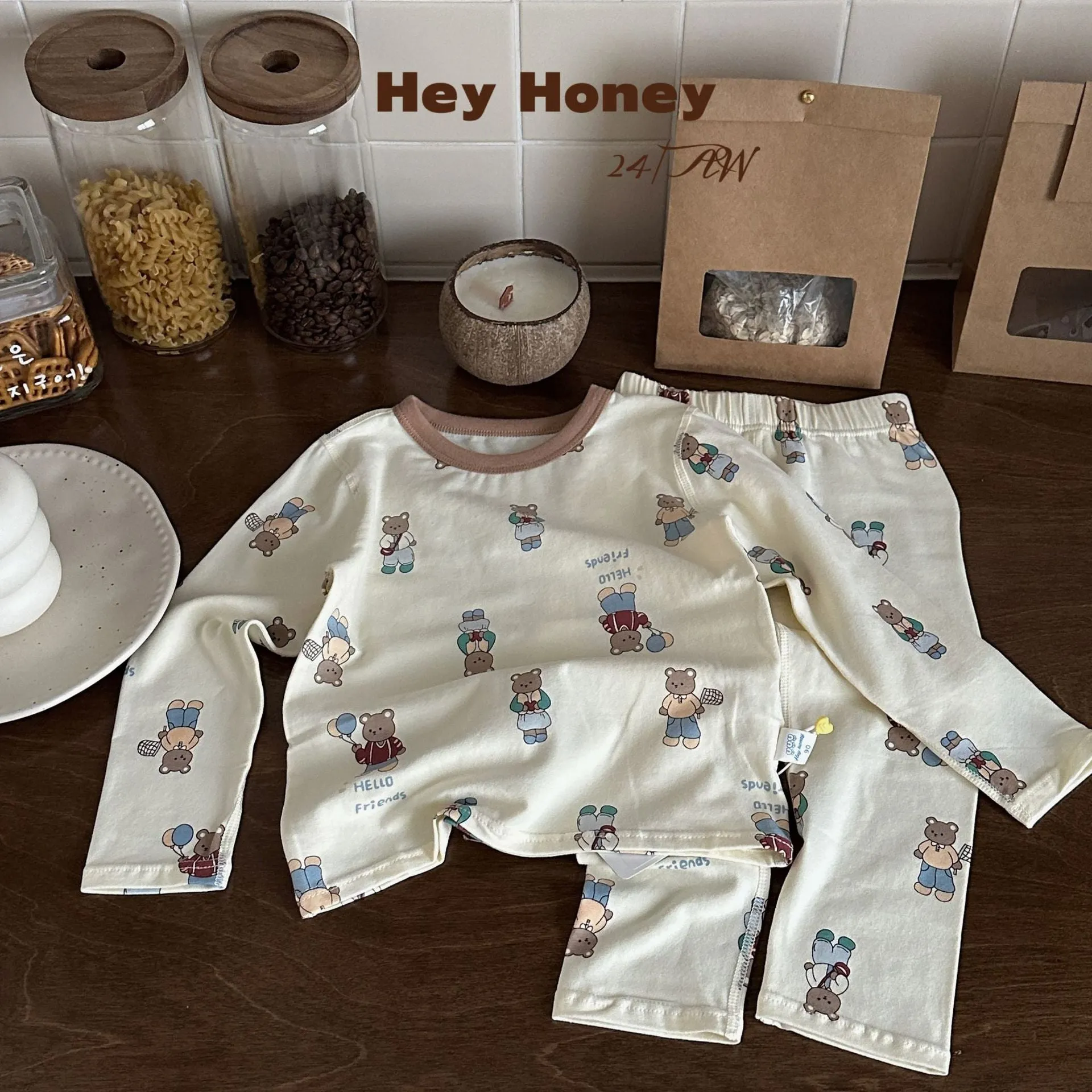 DXJ Kids Printed Home-wear Set