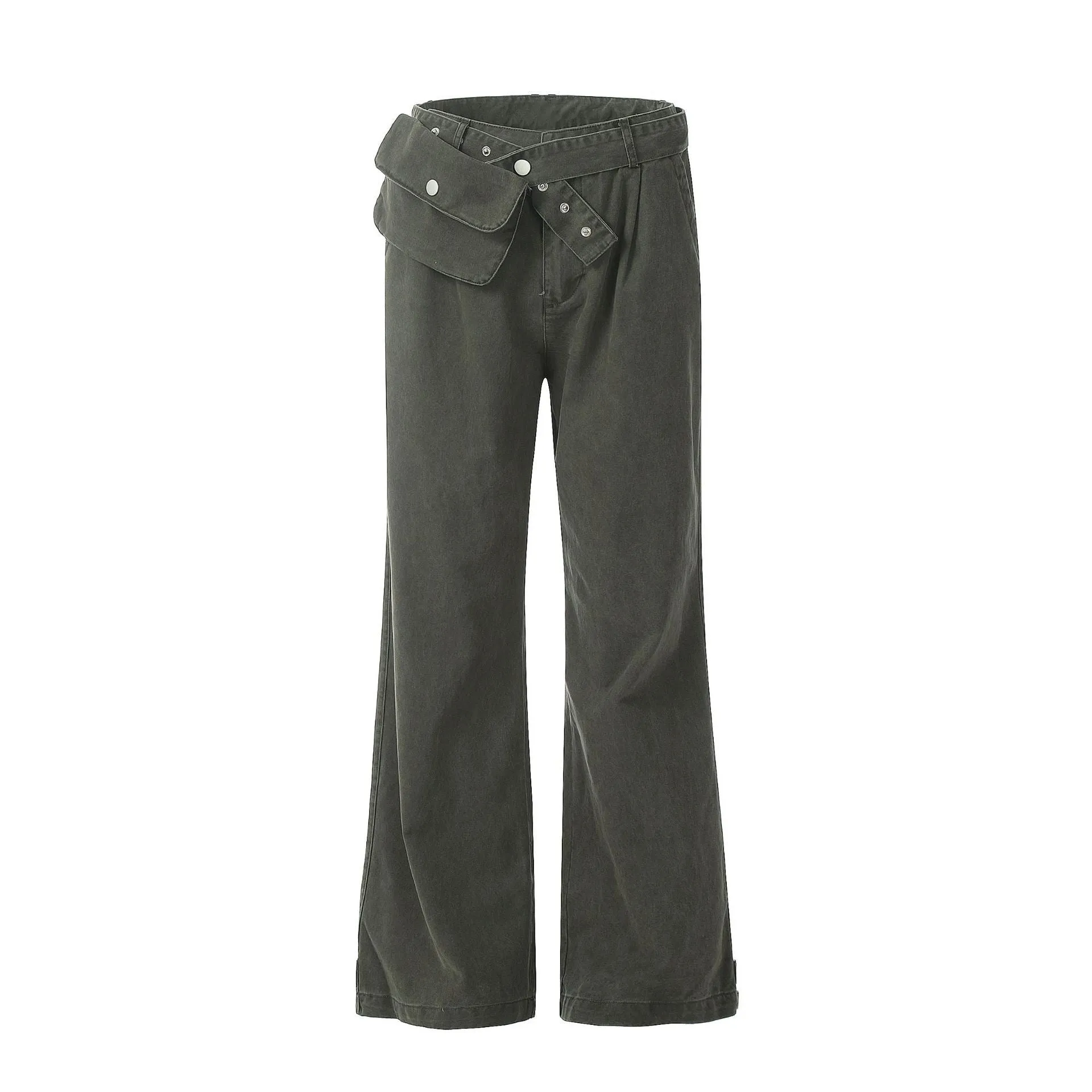 Fashion American Straight Cargo Pants Men