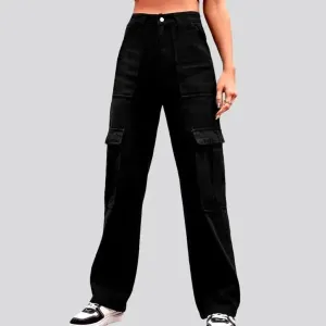 Fashion loose denim pants
 for women