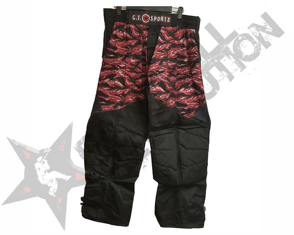 GI Sportz Glide Paintball Pants Tiger Crimson XL