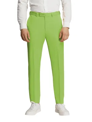 Green Microfiber Pants