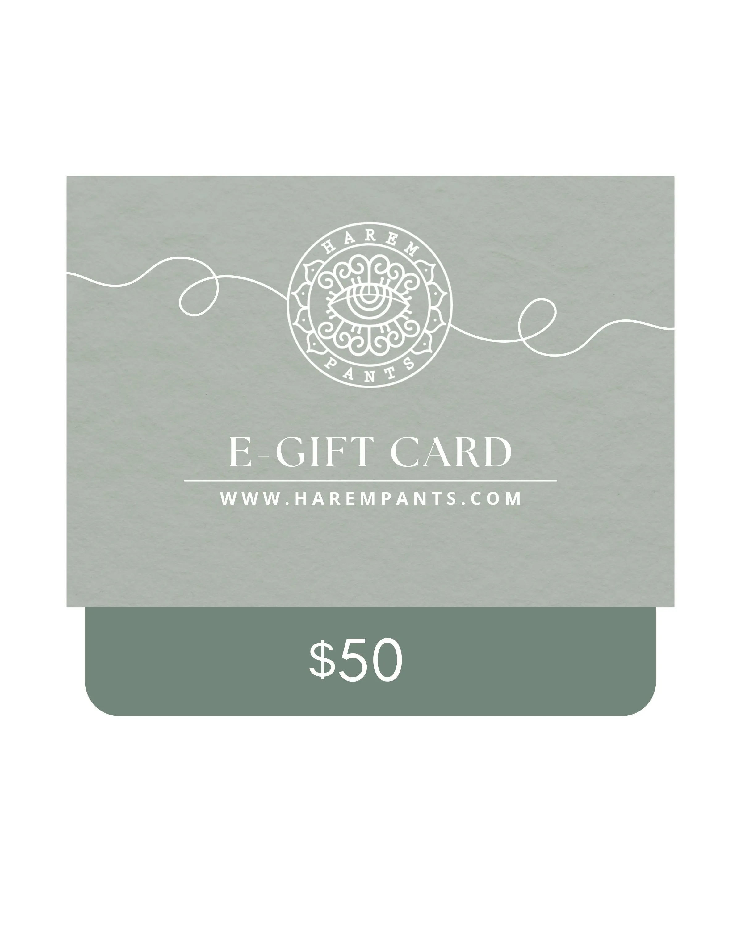 Harem Pants E-Gift Card