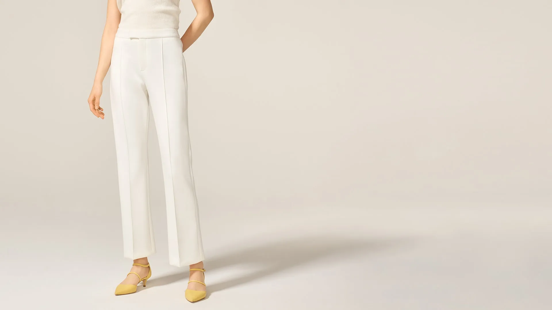 Ivory Camden Pants