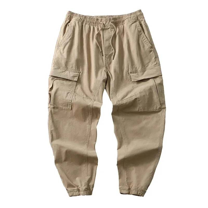 Japanese Streetwear Oversize Cargo Pants Men Clothing Casual Joggers