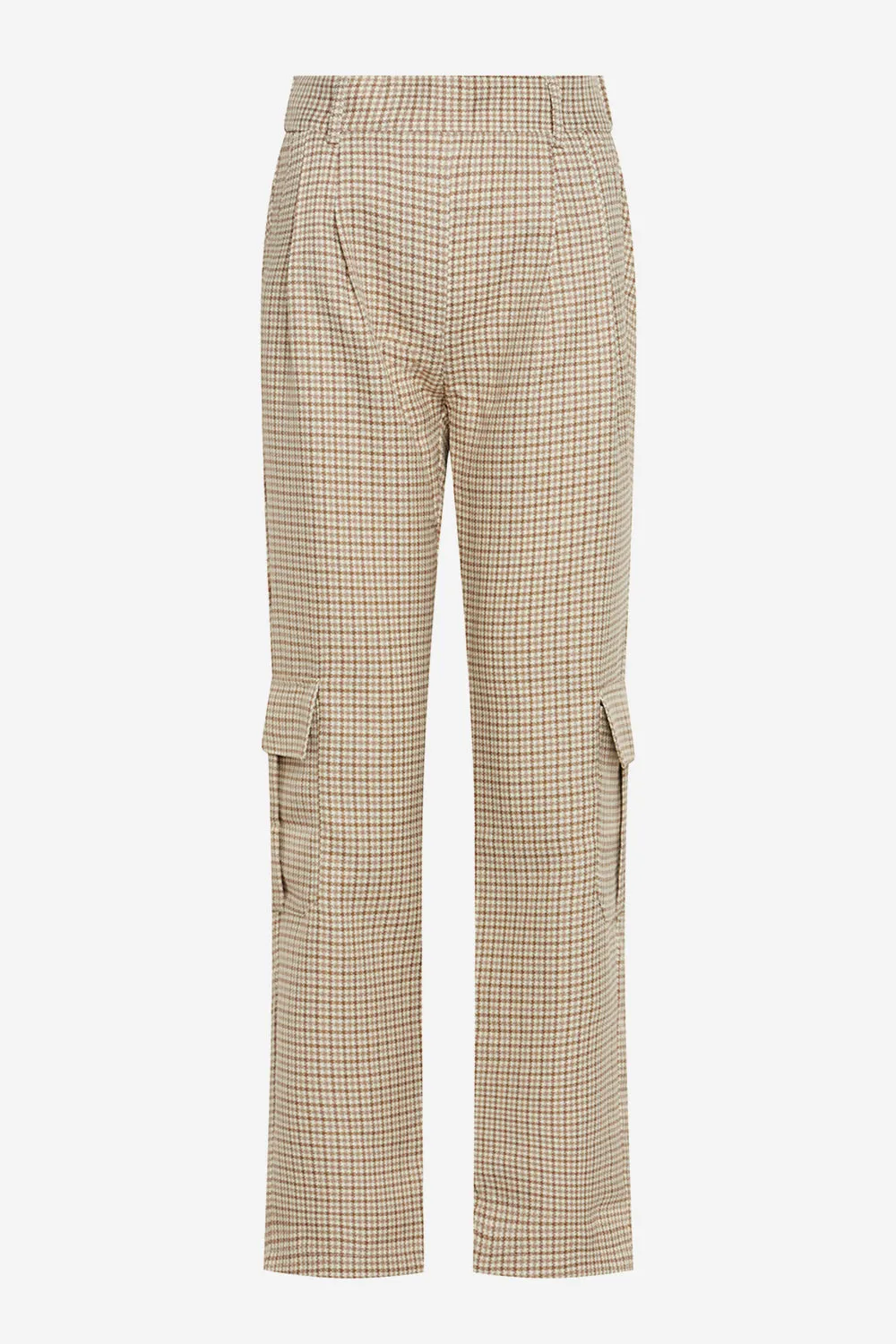 Mille Pants Camel Checks