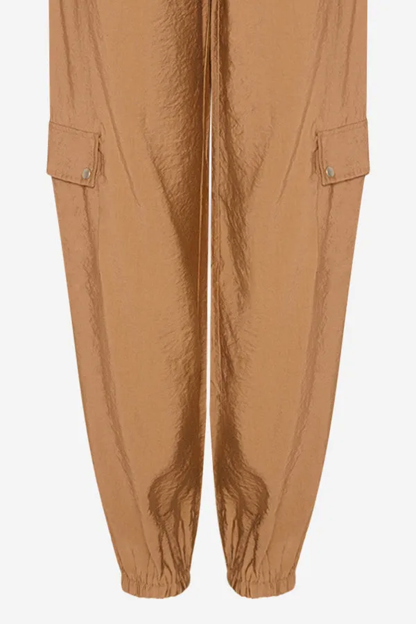 Paola Cargo Pants Camel