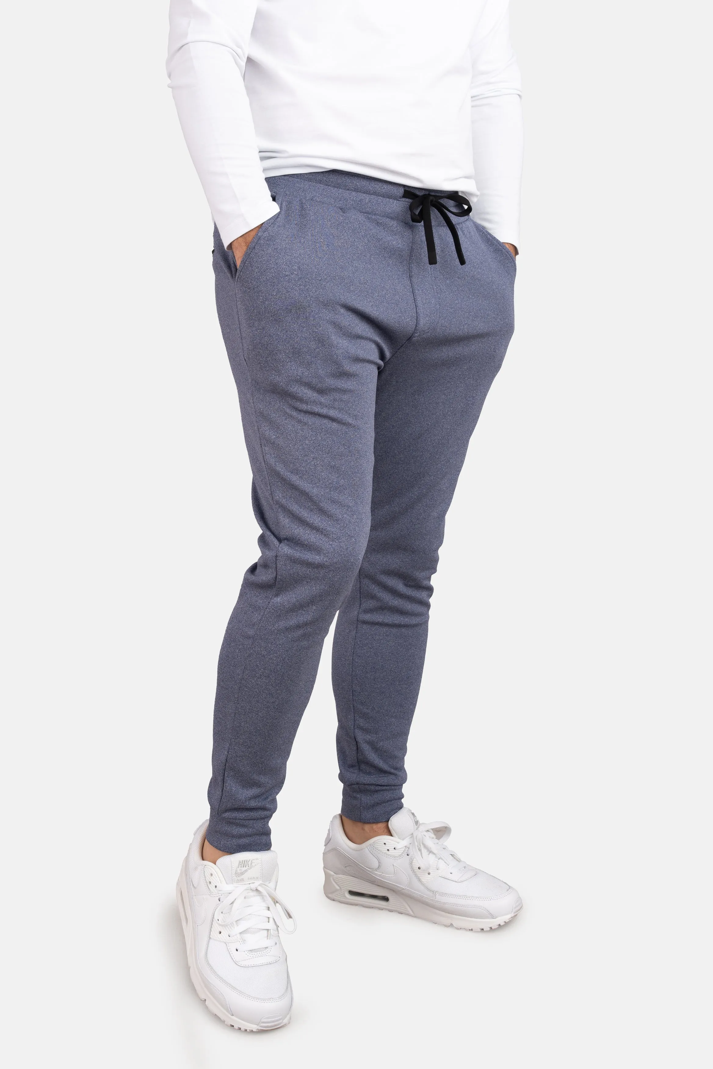 Stretch Sweatpants Blue