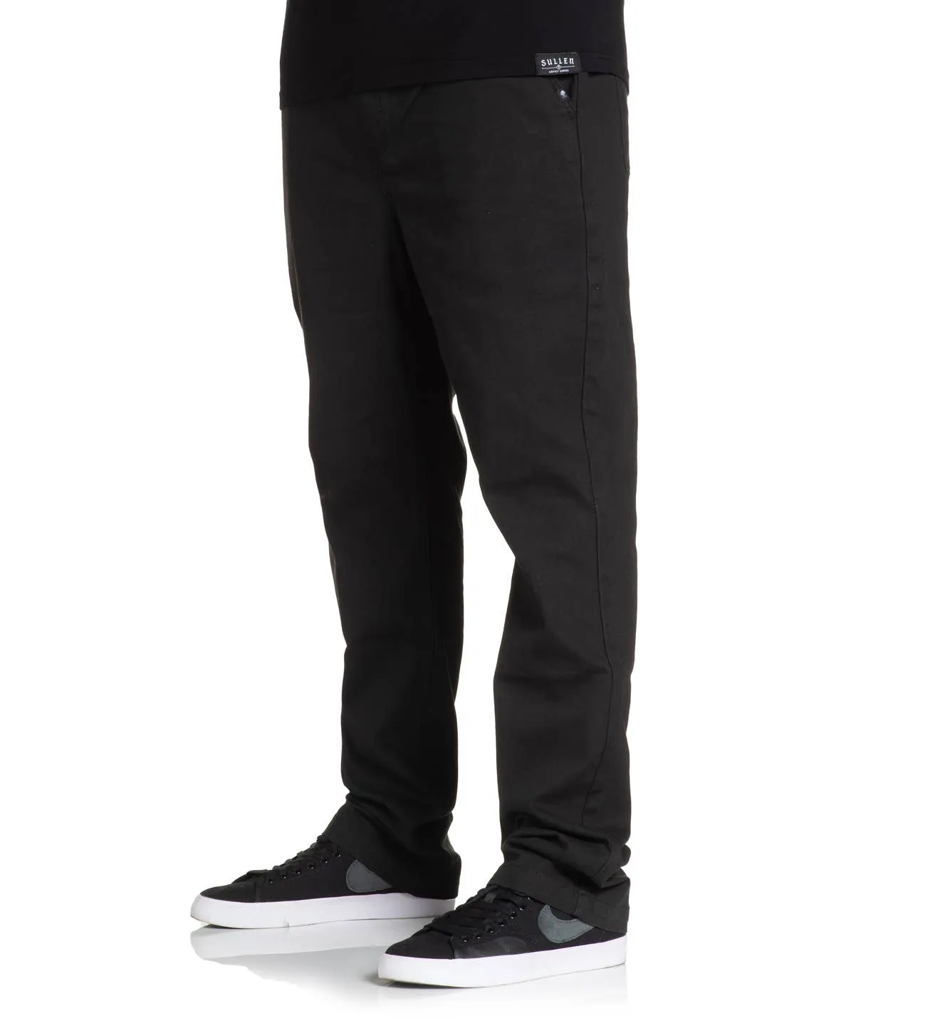 Stretched E-Waist Canvas Pants