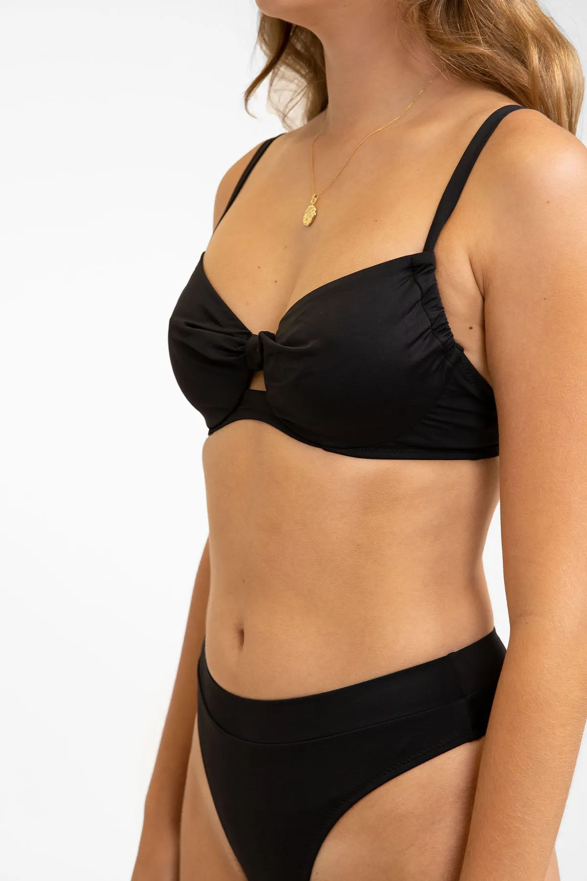 Sunchaser Dd Underwire Top Black