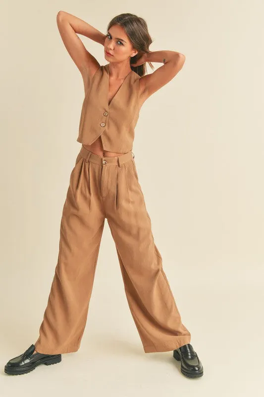 The Kourtney pants- Camel