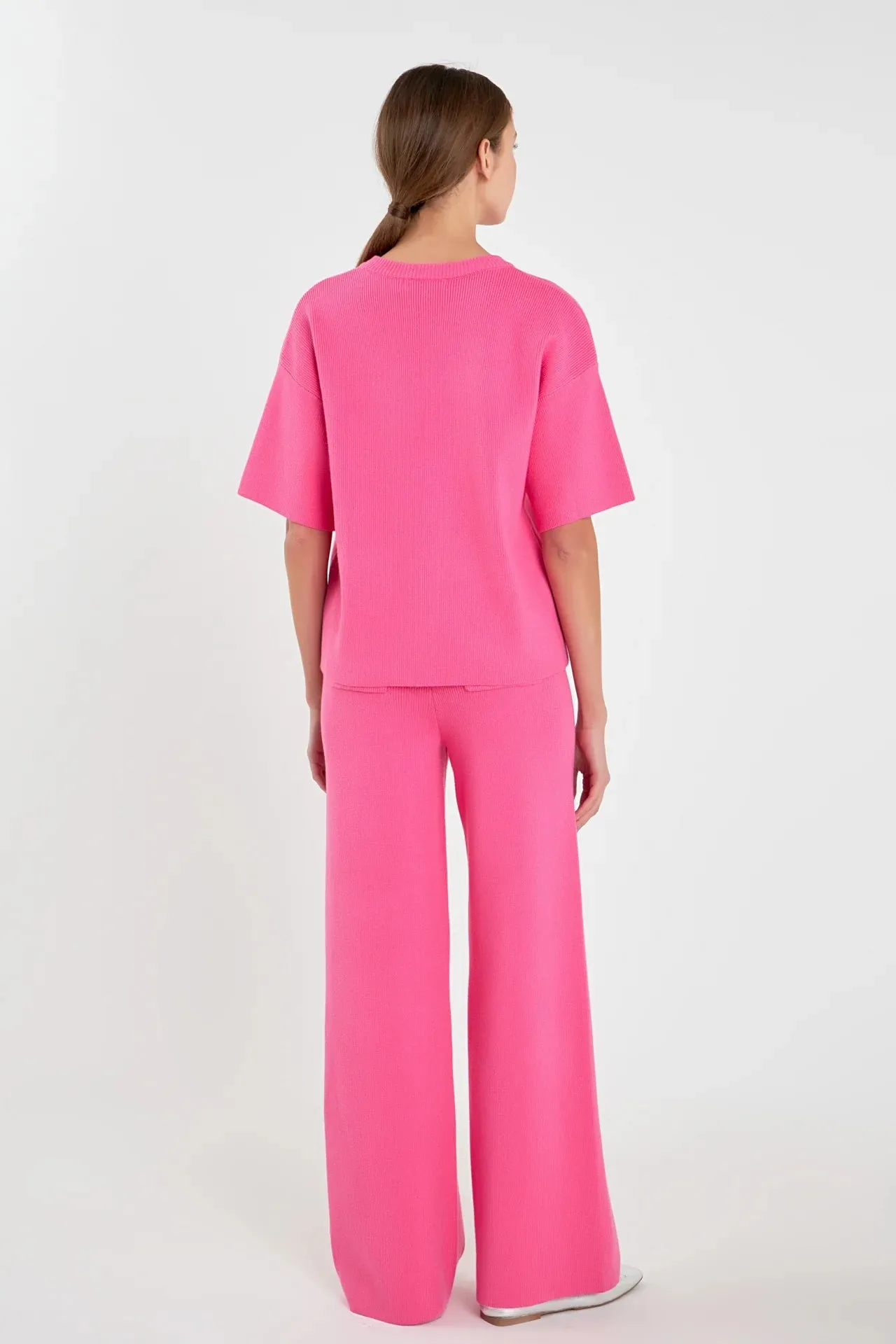 Think Pink Knit Pants - FINAL SALE