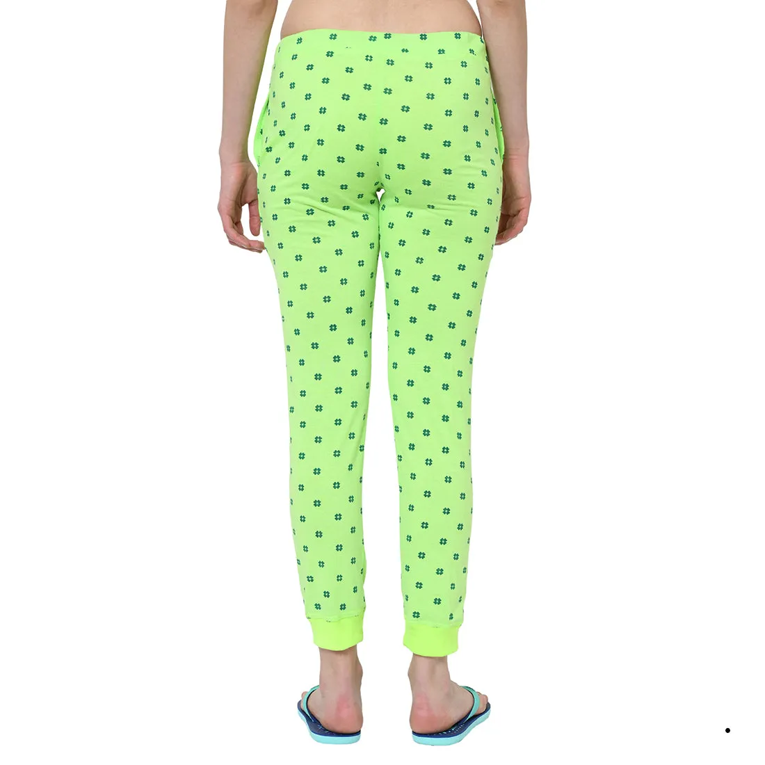 Vimal Jonney Green Trackpant For Women's