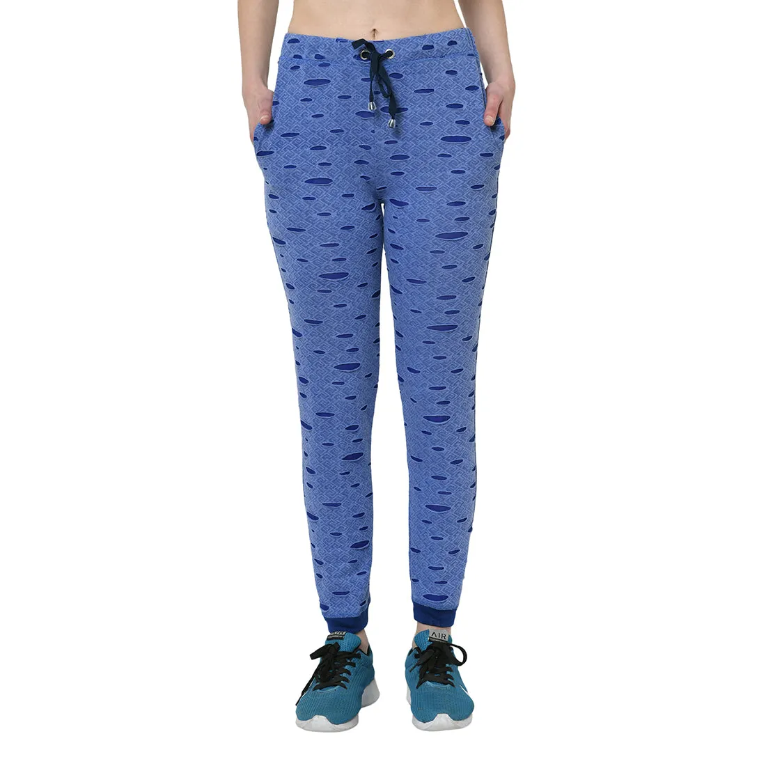 Vimal Jonney Light Blue Trackpant For Women's