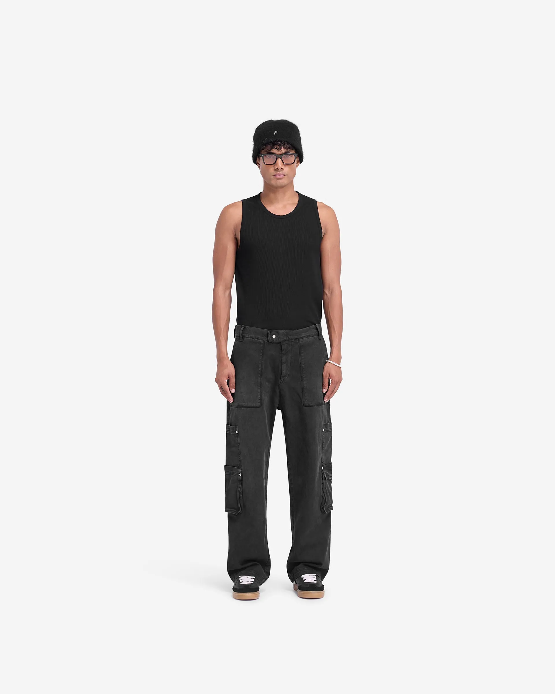 Workshop Pant - Washed Black